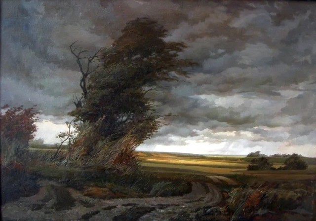 Перед грозой в живописи
