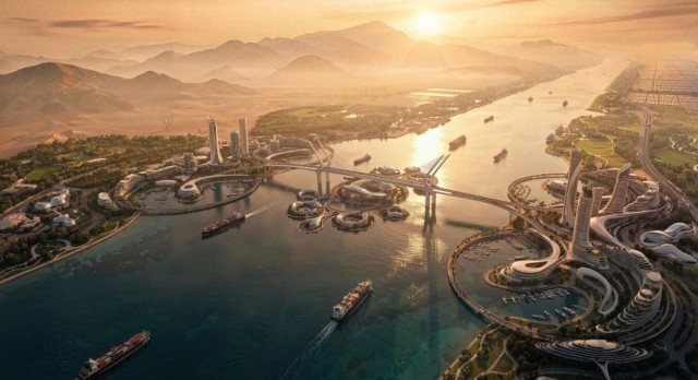 ОАЭ представили концепт водного коридора, который позволит не зависеть от Ормузского пролива