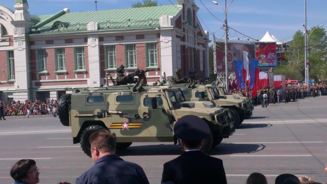 Парад Победы в Новосибирске