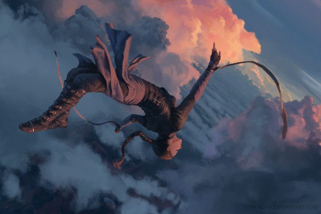 Фентези : орки, эльфы , драконы и т.п.