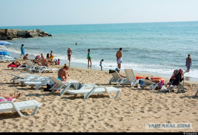 О посещаемости пляжей в Крыму