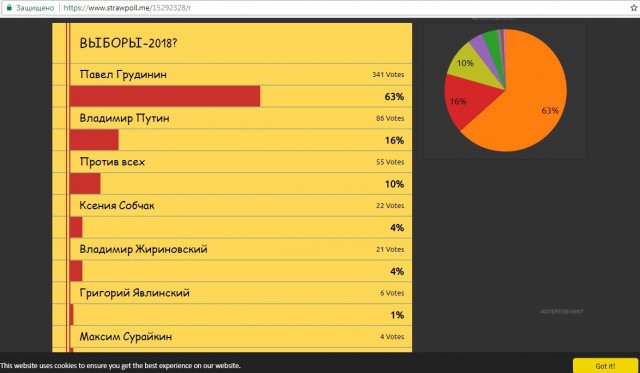Видеотрансляция выборов 2018