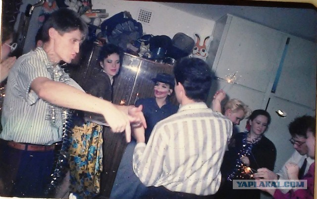 Новый 1992 год (общага)