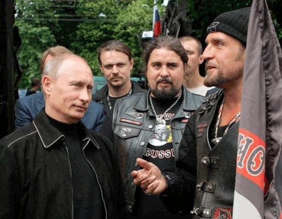 Путин и байкеры