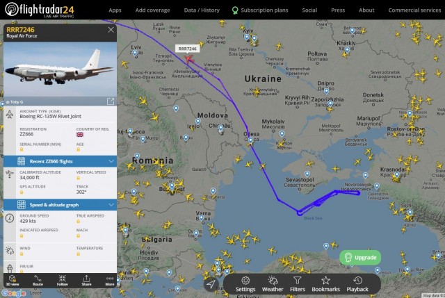 Кто и как шпионит вокруг наших границ с воздуха