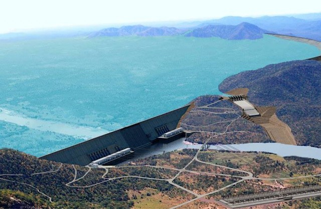 Плотина великого ужаса в Эфиопии