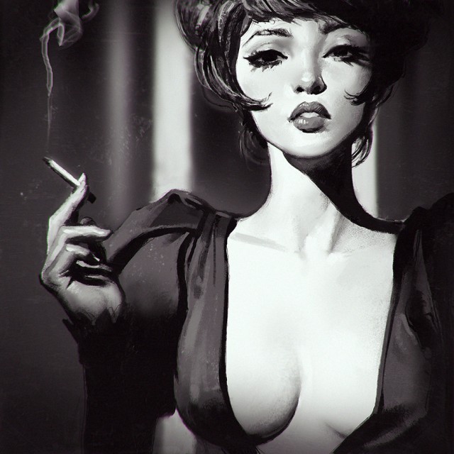Бесподобные портреты художника Ilya Kuvshinov