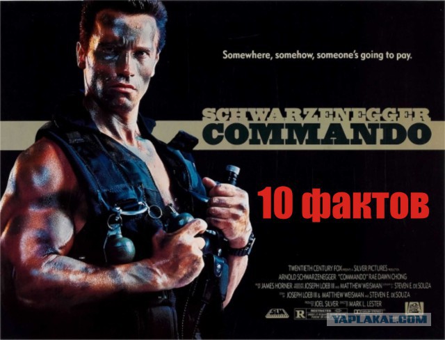 10 фактов о Commando, 1985