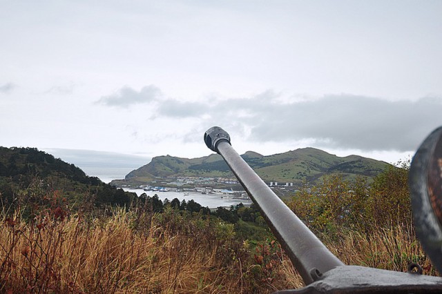 Танки острова Шикотан. Курилы, мыс «Край света»