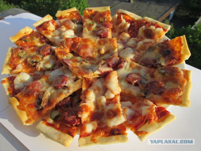 Фастфуд-пикник на день рождения ЯПа