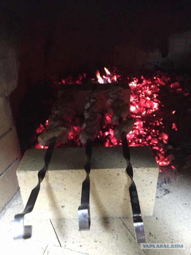 Помпейская печка на даче