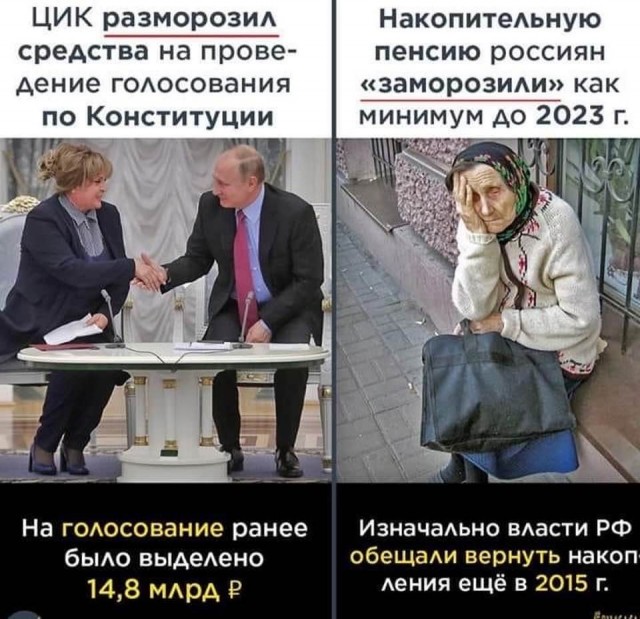 Тезисно из видеообращения Путина