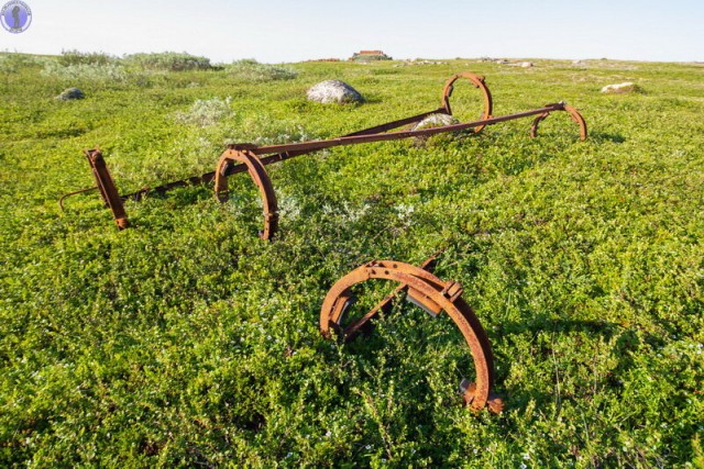 Заброшенная на Арктическом острове советская ракетная база С-125