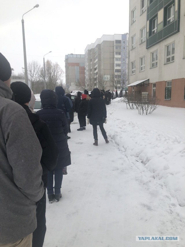 В прикамских поликлиниках утром скопились дикие очереди к терапевту — людям пришлось стоять на улице