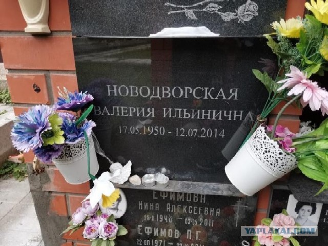 В Москве скончалась Валерия Новодворская, Допротестовалась =)