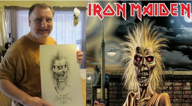 Эдди Хед на обложках Iron Maiden