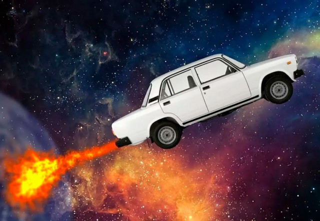 АВТОВАЗ представил LADA с ядерным двигателем