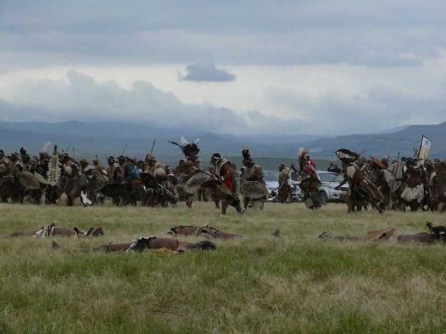 Ричардс Бэй. Битва при горе Sandlwana