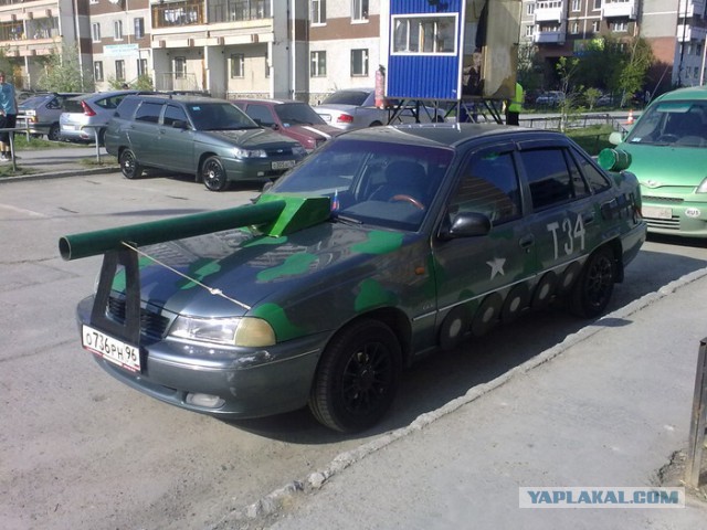 Странные и смешные машины моего города