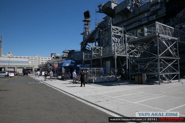 Репортаж с американского авианосца.