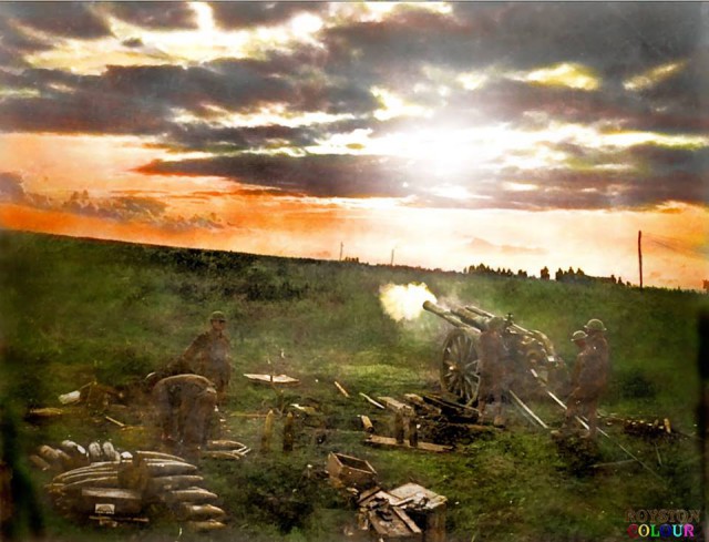 Артиллеристы и гранатометчики Первой мировой