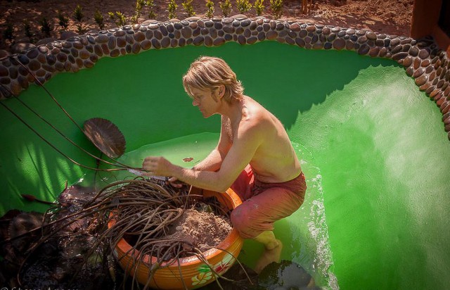 Мужчина построил дом своей мечты за полтора месяца, 24карточки, просьба не ломать!