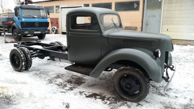 Вермахт на дровах: востановление газогенераторного Ford G398TS