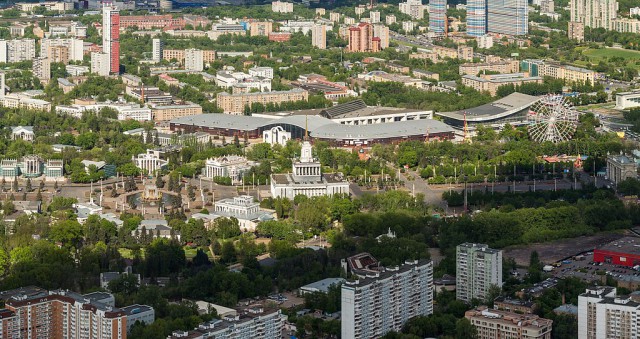 Питер с самой высокой смотровой площадки в Европе