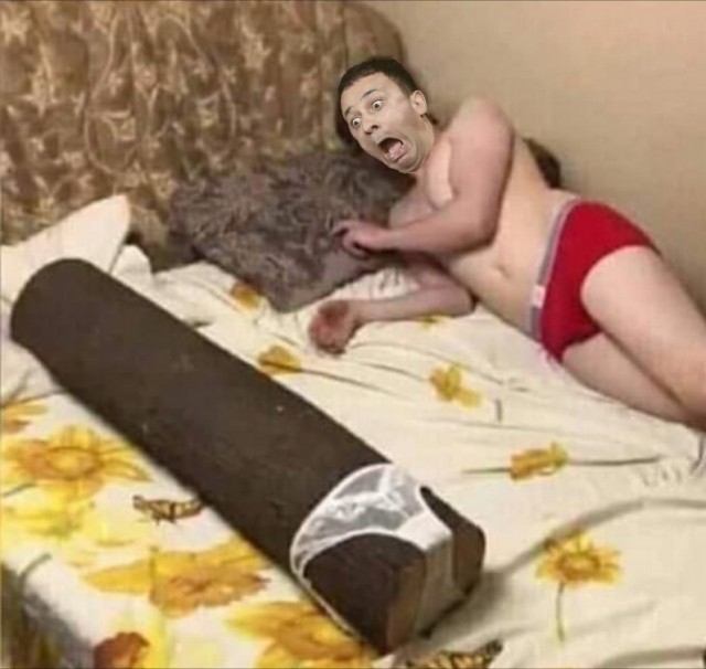 Фотожаба: Чего ж ты испугался, Юра?