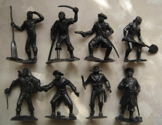 Самые известные пираты  "Золотого века пиратства"