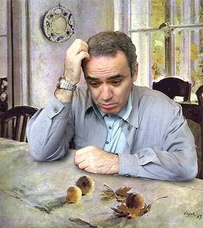 Фотожаба: Каспаров задумался