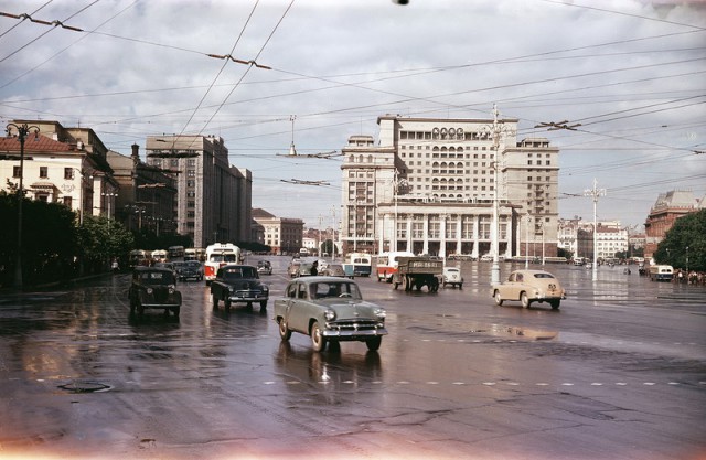 1956 год в цвете: наша страна 60 лет назад