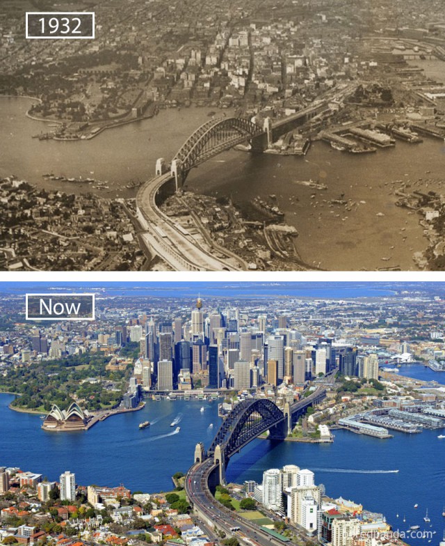 Мегаполисы - тогда и сейчас