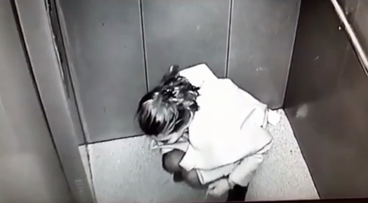 "Героиню" видео из лифта нашли полицейские Нур-Султана