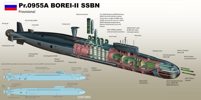 Подписан приемный акт атомного ракетного подводного крейсера «Князь Владимир»