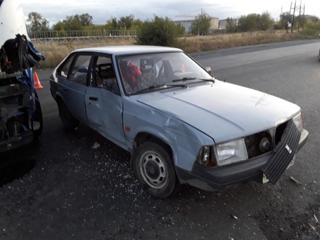 И тут из-за поворота  летит в лоб пьяный на бензовозе. Орск
