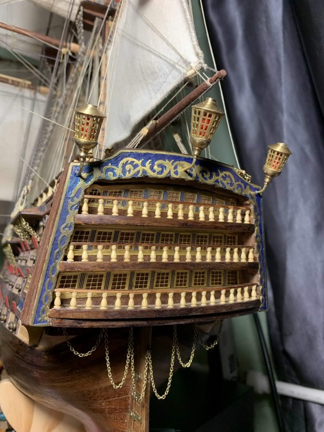 Постройка модели линкора Santisima Trinidad