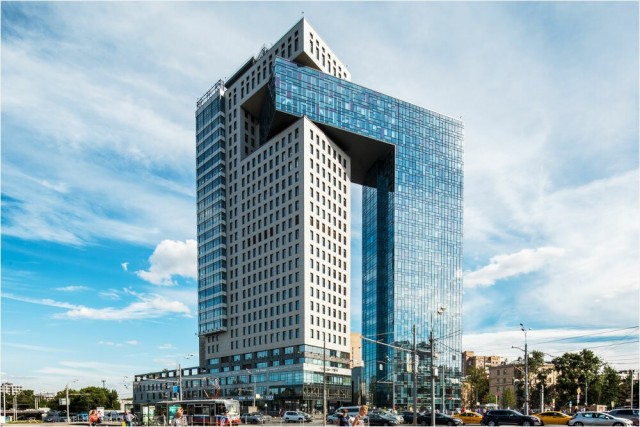Странное здание в Академгородке Новосибирска