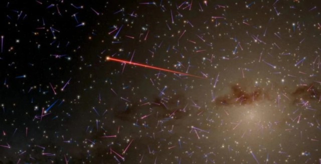 Через Млечный Путь несется пара объектов: они движутся на гиперскорости