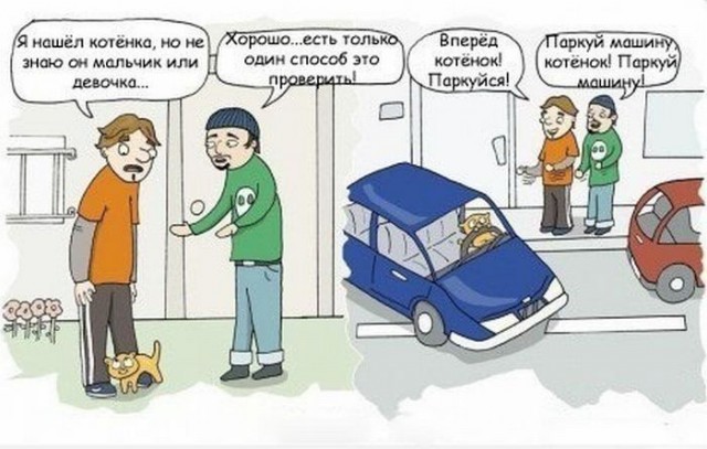 Немного автомобильного юмора