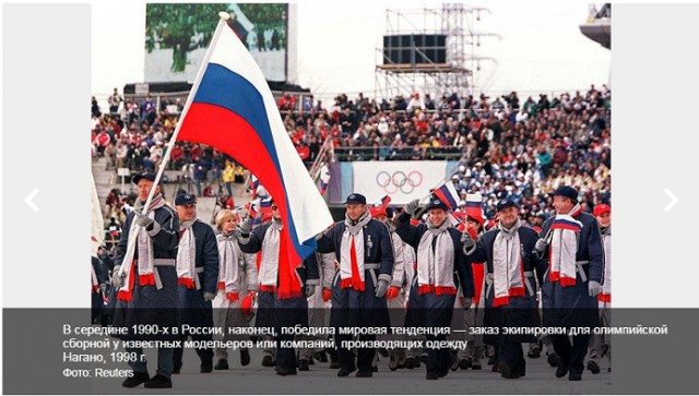 Как менялась российская олимпийская форма за последние 110 лет