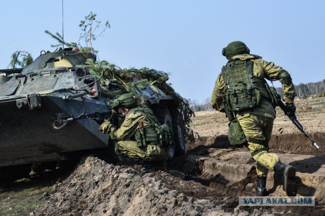 Минобороны РФ: Российские войска ведут бой с горно-штурмовой бригадой ВСУ