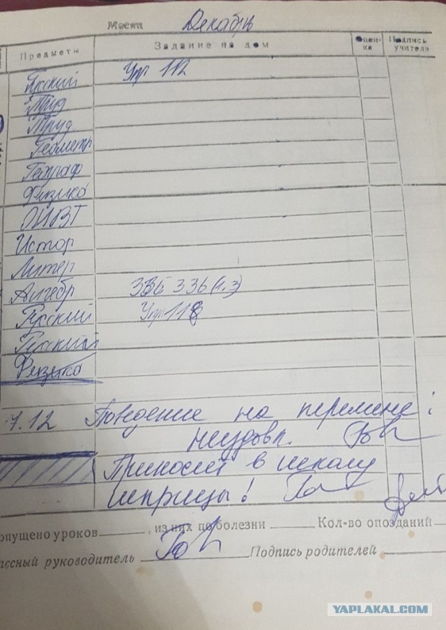 17 учительских пометок в школьных дневниках, которые заставили родителей рассмеяться