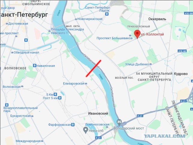 24 декабря в Петербурге начнётся строительство Большого Смоленского моста через Неву