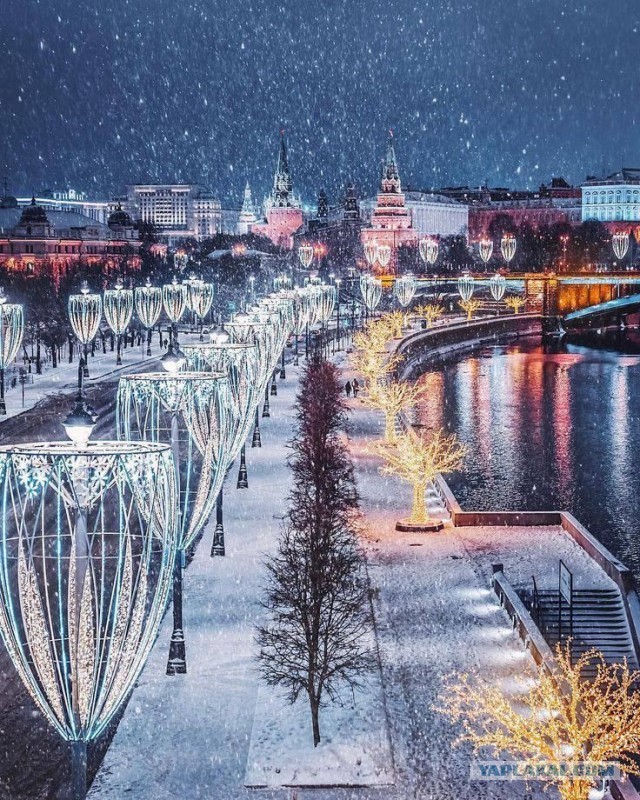 Москва зимняя и новогодняя. Часть третья