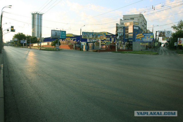 Самара без людей.