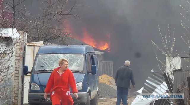Взрыв пиротехники в Орле