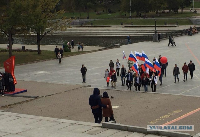 Одиночный пикет в Кемерово