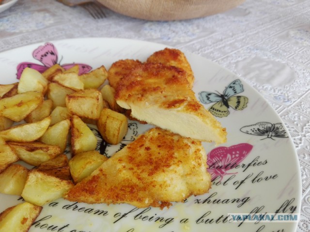 Шницель /// кулинария