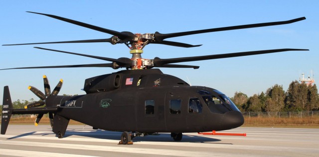Перспективный американский скоростной вертолет побил собственный рекорд